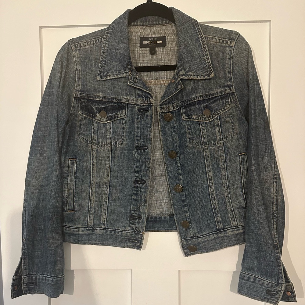 J. Crew Indigo denim jacket